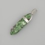 Zoisite Hexagonal Pendant 40mm+