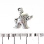 Jewelry Findings d 18x14 mm, packaging 20 g ± 11 pcs