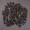 Czech Crystal Beads on Thread — Czech Crystal Butterfly, 7x13 mm, 35 cm long