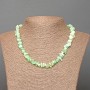 Amazonite Necklace with natural amazonite granules, 7×3 mm ±, length 47 cm